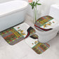 Burkina Faso Independence Day Coat Of Arms Bathroom Set National Stallion Shield