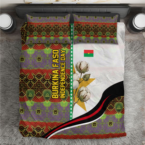 Burkina Faso Independence Day Coat Of Arms Bedding Set National Stallion Shield