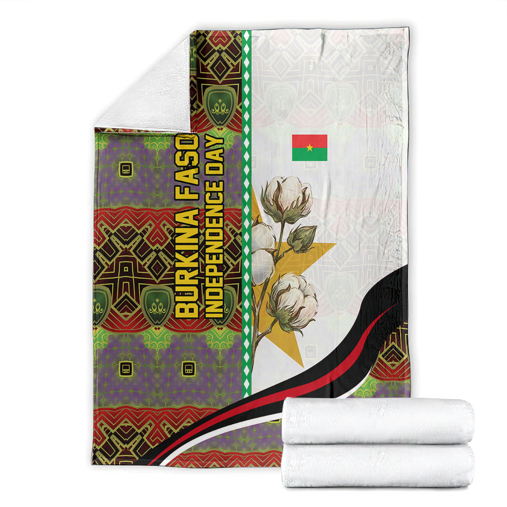 Burkina Faso Independence Day Coat Of Arms Blanket National Stallion Shield