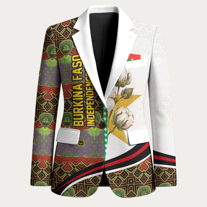 Burkina Faso Independence Day Coat Of Arms Blazer National Stallion Shield