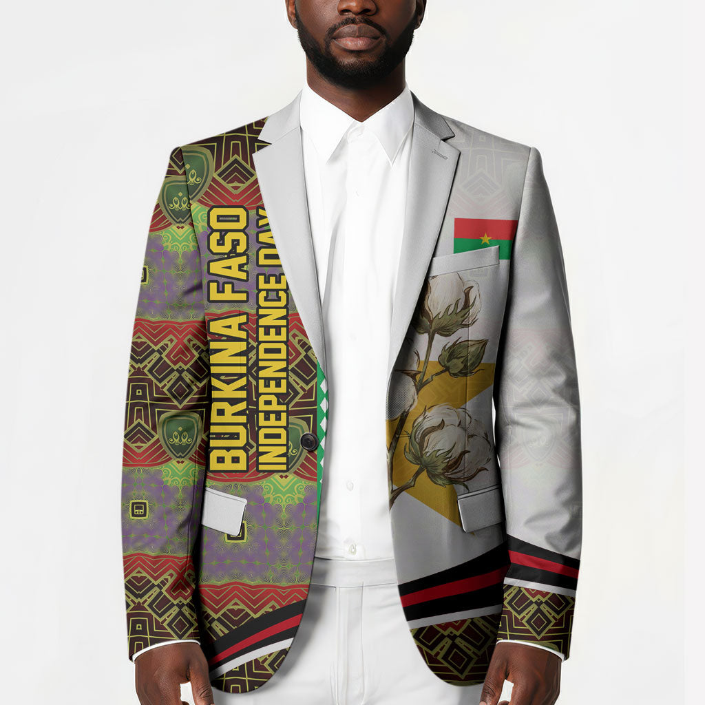 Burkina Faso Independence Day Coat Of Arms Blazer National Stallion Shield