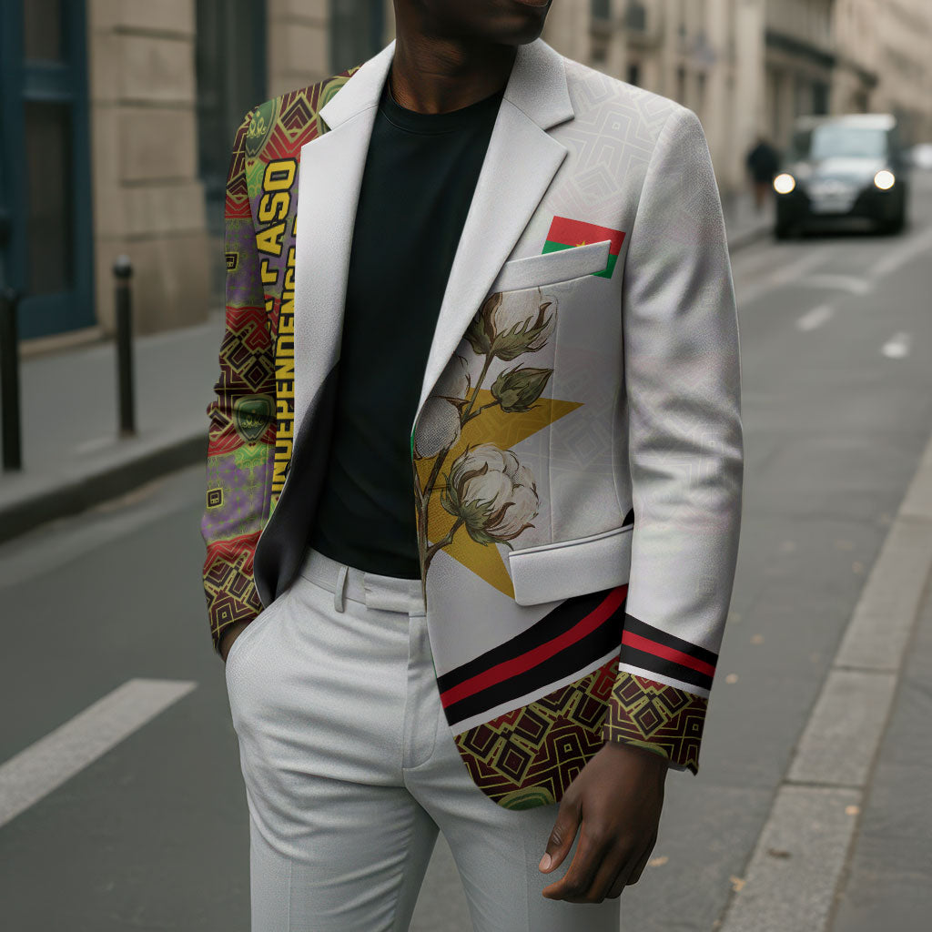 Burkina Faso Independence Day Coat Of Arms Blazer National Stallion Shield