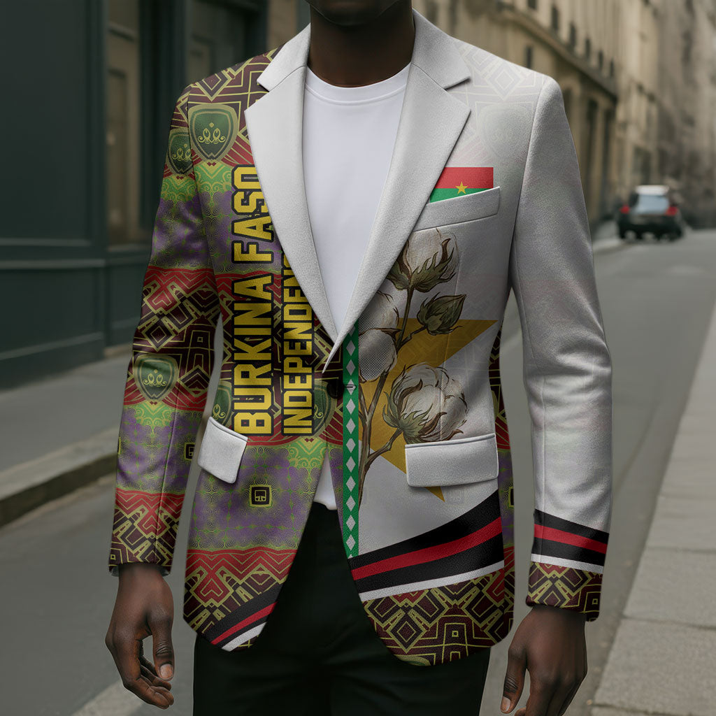 Burkina Faso Independence Day Coat Of Arms Blazer National Stallion Shield