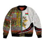 Burkina Faso Independence Day Coat Of Arms Bomber Jacket National Stallion Shield
