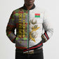 Burkina Faso Independence Day Coat Of Arms Bomber Puffer Jacket National Stallion Shield