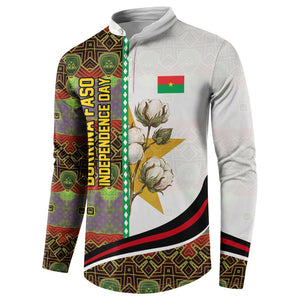 Burkina Faso Independence Day Coat Of Arms Button Sweatshirt National Stallion Shield