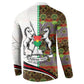 Burkina Faso Independence Day Coat Of Arms Button Sweatshirt National Stallion Shield