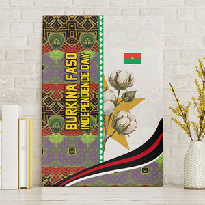 Burkina Faso Independence Day Coat Of Arms Canvas Wall Art National Stallion Shield