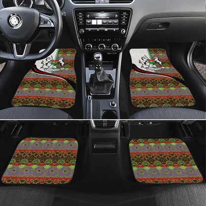 Burkina Faso Independence Day Coat Of Arms Car Mats National Stallion Shield