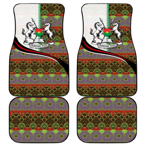 Burkina Faso Independence Day Coat Of Arms Car Mats National Stallion Shield