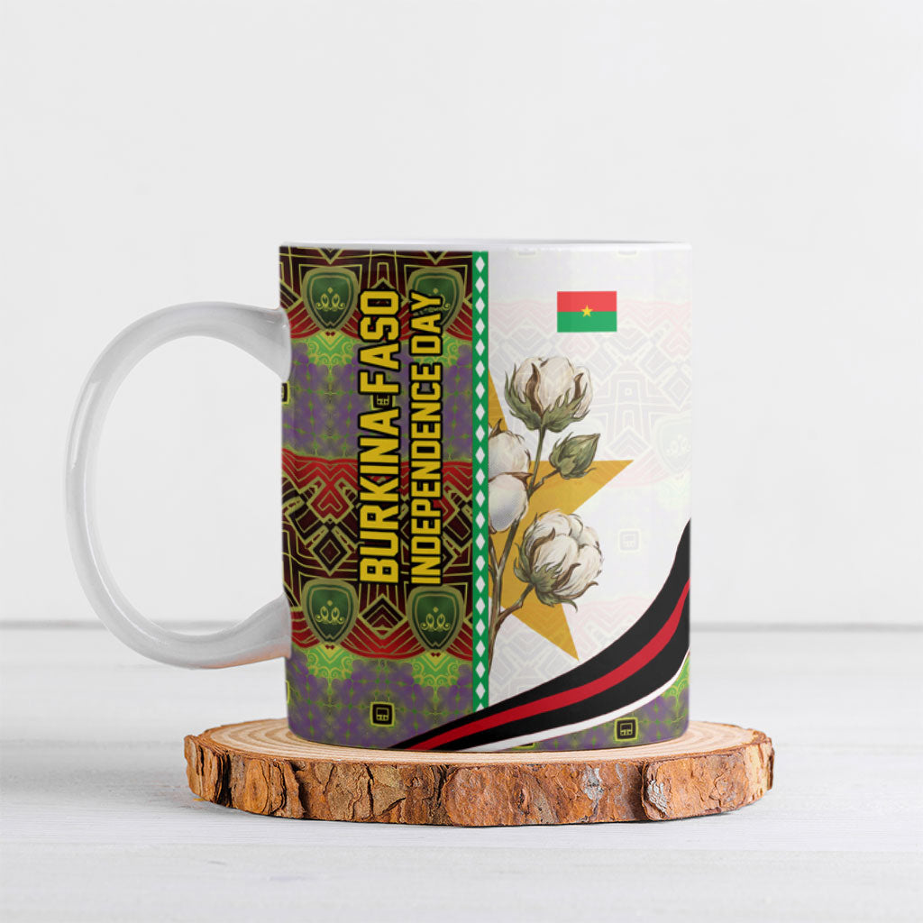 Burkina Faso Independence Day Coat Of Arms Ceramic Mug National Stallion Shield