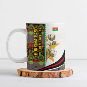 Burkina Faso Independence Day Coat Of Arms Ceramic Mug National Stallion Shield