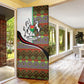 Burkina Faso Independence Day Coat Of Arms Door Cover National Stallion Shield