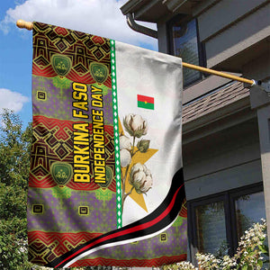 Burkina Faso Independence Day Coat Of Arms Garden Flag National Stallion Shield