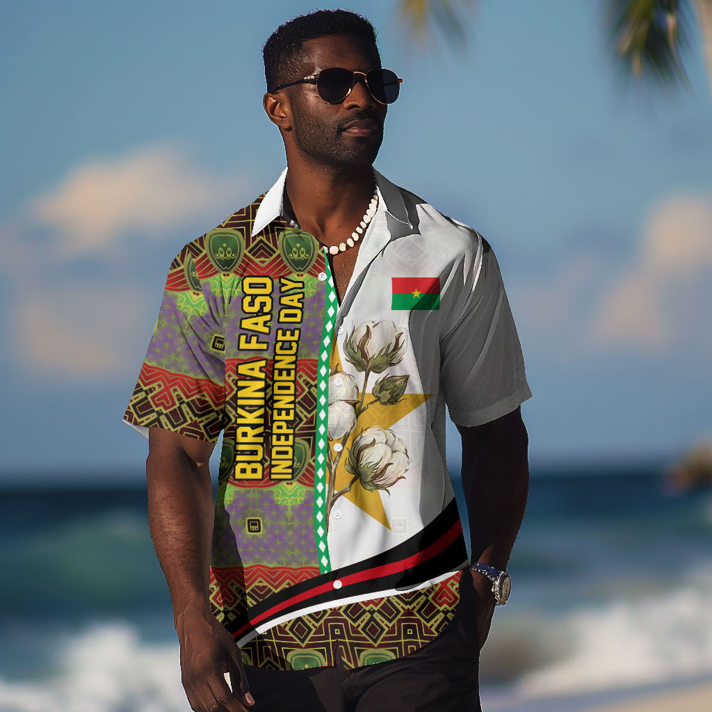 Burkina Faso Independence Day Coat Of Arms Hawaiian Shirt National Stallion Shield