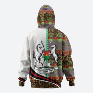 Burkina Faso Independence Day Coat Of Arms Hoodie National Stallion Shield