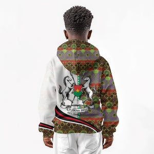 Burkina Faso Independence Day Coat Of Arms Kid Hoodie National Stallion Shield