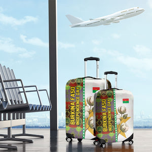 Burkina Faso Independence Day Coat Of Arms Luggage Cover National Stallion Shield