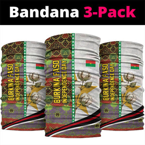 Burkina Faso Independence Day Coat Of Arms Neck Gaiter National Stallion Shield