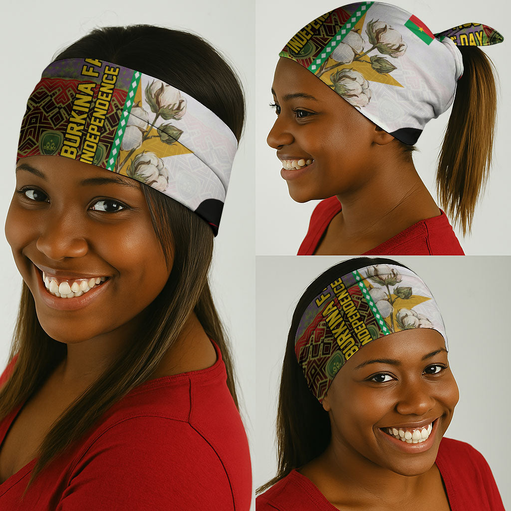 Burkina Faso Independence Day Coat Of Arms Neck Gaiter National Stallion Shield