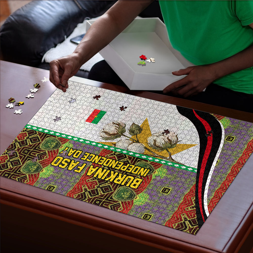 Burkina Faso Independence Day Coat Of Arms Puzzle National Stallion Shield