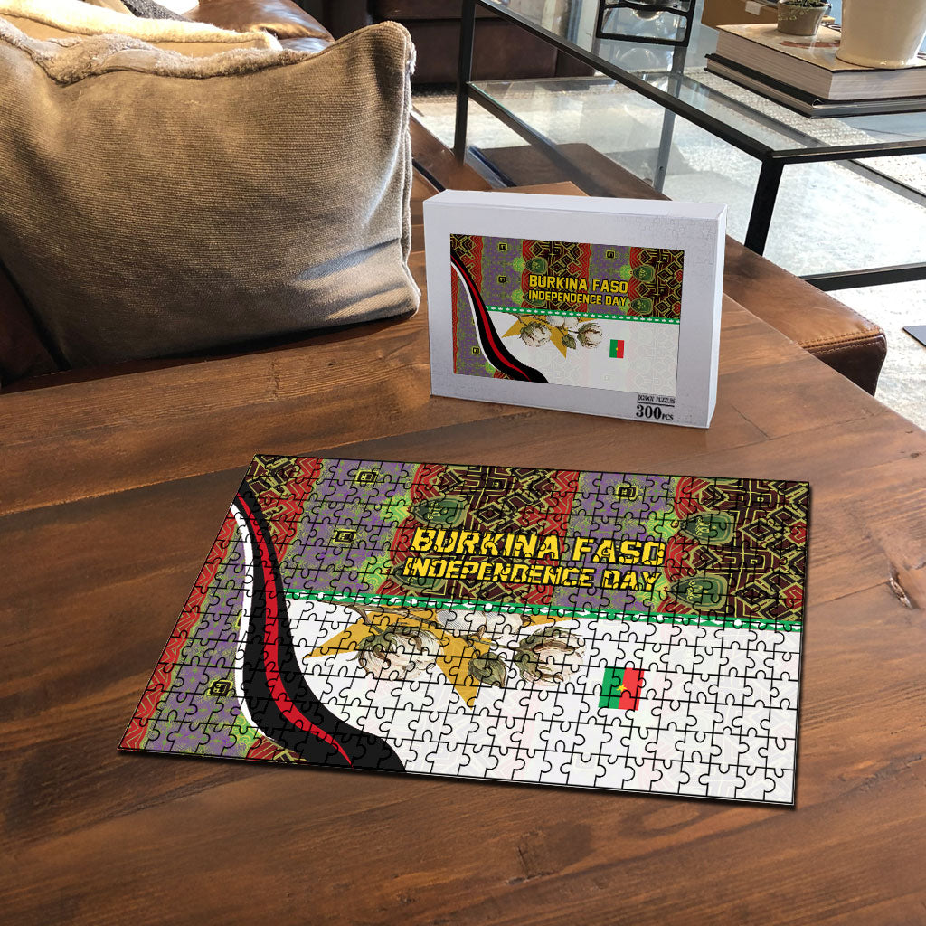 Burkina Faso Independence Day Coat Of Arms Puzzle National Stallion Shield