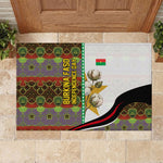 Burkina Faso Independence Day Coat Of Arms Rubber Doormat National Stallion Shield