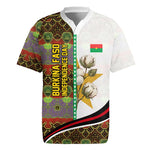 Burkina Faso Independence Day Coat Of Arms Rugby Jersey National Stallion Shield