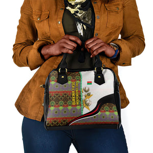 Burkina Faso Independence Day Coat Of Arms Shoulder Handbag National Stallion Shield