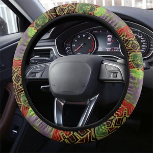 Burkina Faso Independence Day Coat Of Arms Steering Wheel Cover National Stallion Shield