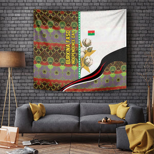 Burkina Faso Independence Day Coat Of Arms Tapestry National Stallion Shield