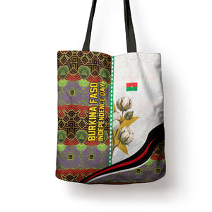 Burkina Faso Independence Day Coat Of Arms Tote Bag National Stallion Shield