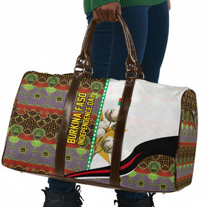 Burkina Faso Independence Day Coat Of Arms Travel Bag National Stallion Shield