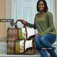 Burkina Faso Independence Day Coat Of Arms Travel Bag National Stallion Shield
