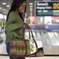 Burkina Faso Independence Day Coat Of Arms Travel Bag National Stallion Shield