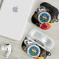 Caribbean American Heritage Month AirPods Case Tribal Pattern Tropical Hibiscus Flower