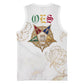 Order Of The Eastern Star Basketball Jersey OES Elegant Floral Line Art Fraternal Symbolism