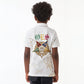 Order Of The Eastern Star Kid Polo Shirt OES Elegant Floral Line Art Fraternal Symbolism