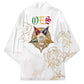 Order Of The Eastern Star Kimono OES Elegant Floral Line Art Fraternal Symbolism