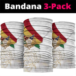 Order Of The Eastern Star Neck Gaiter OES Elegant Floral Line Art Fraternal Symbolism