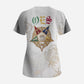 Order Of The Eastern Star Scrub Top OES Elegant Floral Line Art Fraternal Symbolism