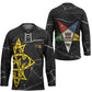 OES Order Of The Eastern Star Hockey Jersey Five Pointed Star Emblem On Black Marble Texture