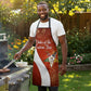 OES Order Of The Eastern Star Apron Five Pointed Star Emblem With Gold Floral Art
