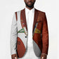 OES Order Of The Eastern Star Blazer Five Pointed Star Emblem With Gold Floral Art