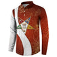 OES Order Of The Eastern Star Button Sweatshirt Five Pointed Star Emblem With Gold Floral Art
