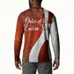 OES Order Of The Eastern Star Button Sweatshirt Five Pointed Star Emblem With Gold Floral Art