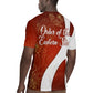 OES Order Of The Eastern Star Rugby Jersey Five Pointed Star Emblem With Gold Floral Art