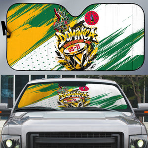 Dominica Independence Day Auto Sun Shade Caribbean Culture Island Pride