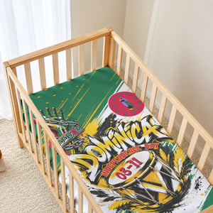 Dominica Independence Day Baby Bed Cover Caribbean Culture Island Pride