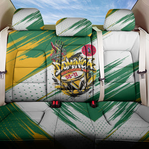 Dominica Independence Day Back Car Seat Cover Caribbean Culture Island Pride